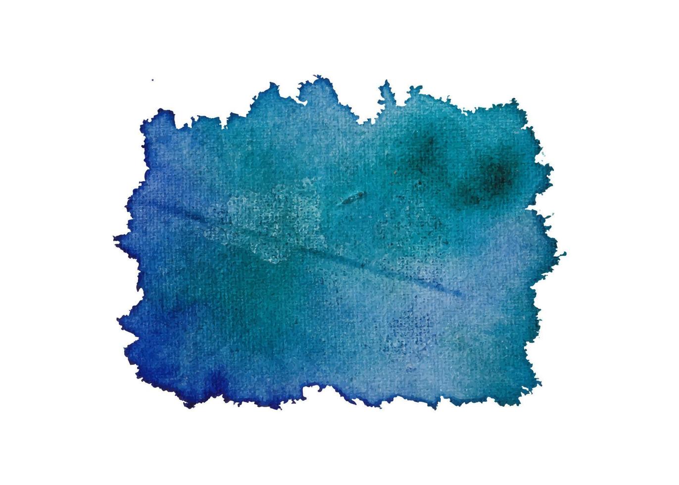 aquarel handgemaakte vector abstracte vorm