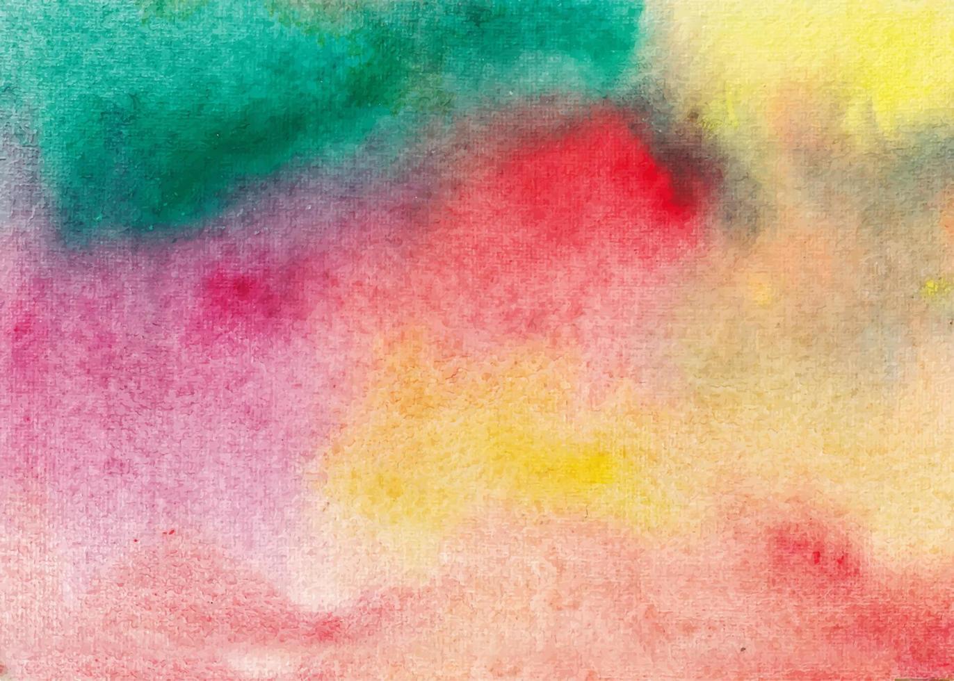 handgemaakte aquarel textuur achtergrond vector, kleurrijke handgemaakte abstracte background vector