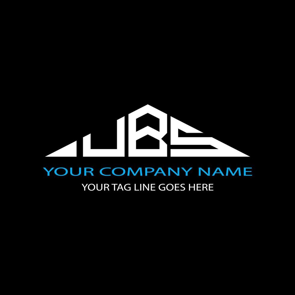 ubs letter logo creatief ontwerp met vectorafbeelding vector