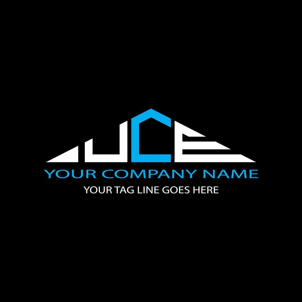 uce letter logo creatief ontwerp met vectorafbeelding vector