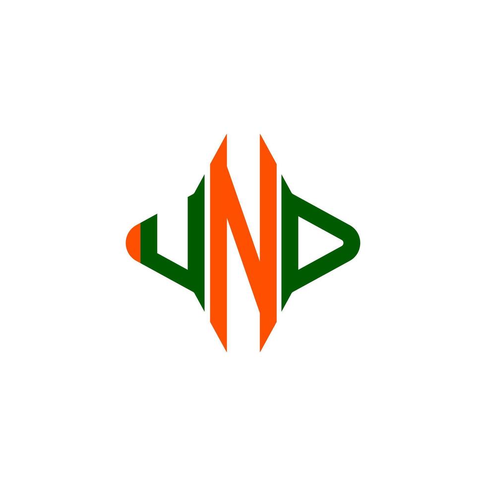 und letter logo creatief ontwerp met vectorafbeelding vector