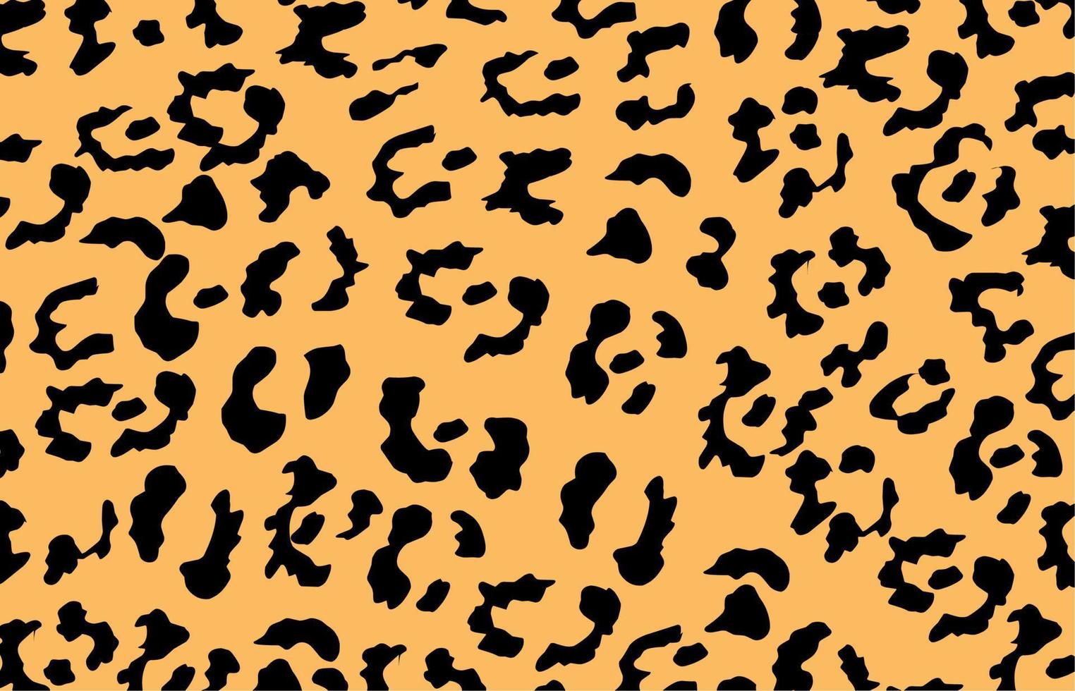 luipaard huidtextuur. handgetekende luipaardhuidpatroon geschikt voor achtergrond en behang vector
