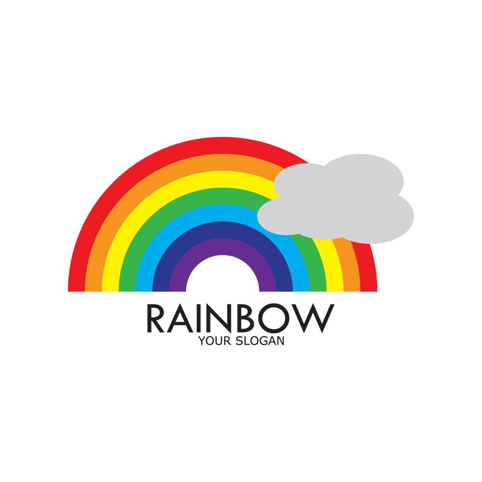 regenboog vector pictogram illustratie