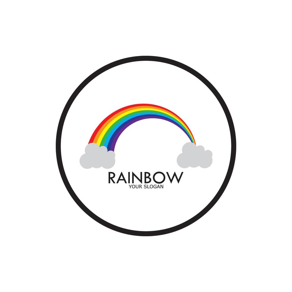 regenboog vector pictogram illustratie