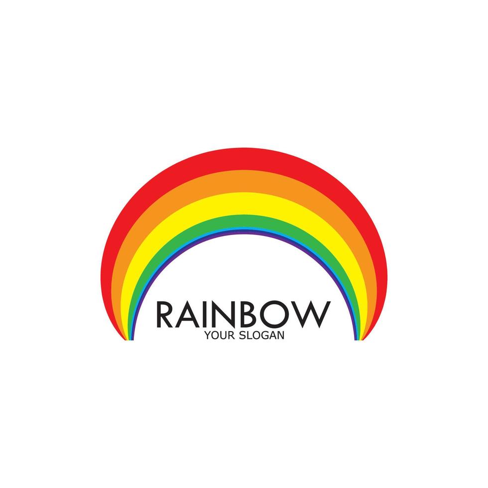 regenboog vector pictogram illustratie