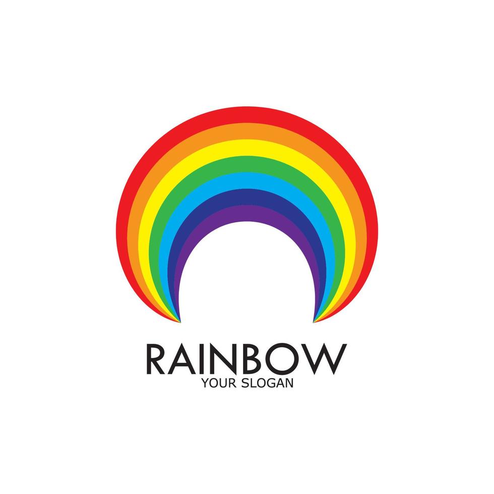 regenboog vector pictogram illustratie