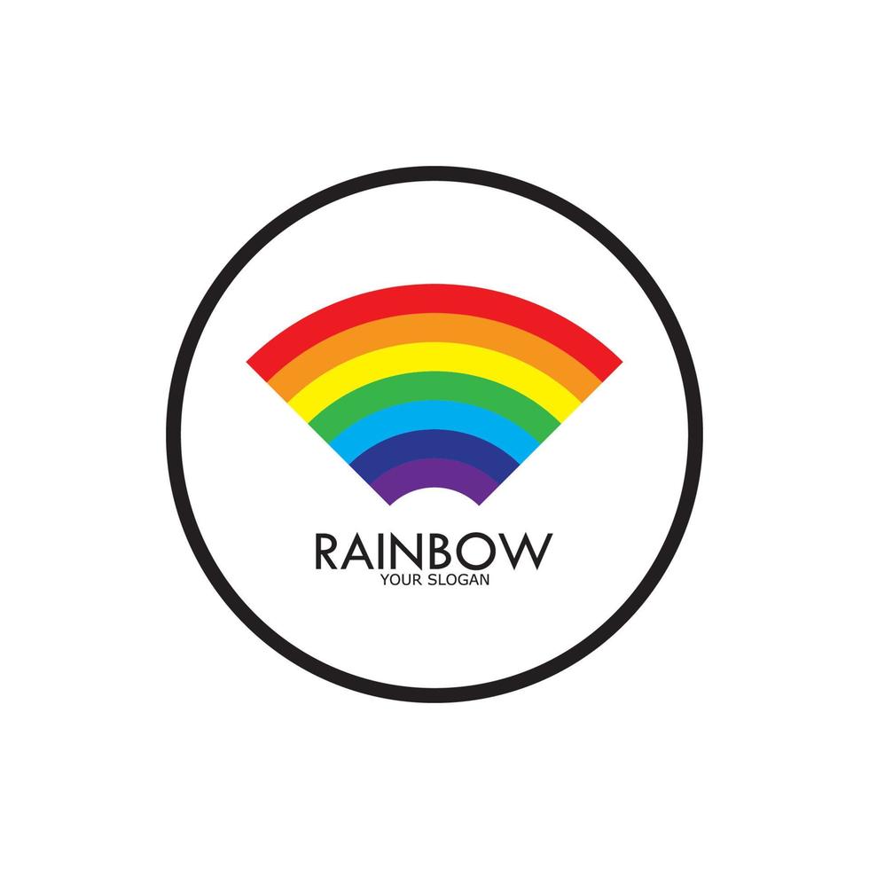 regenboog vector pictogram illustratie