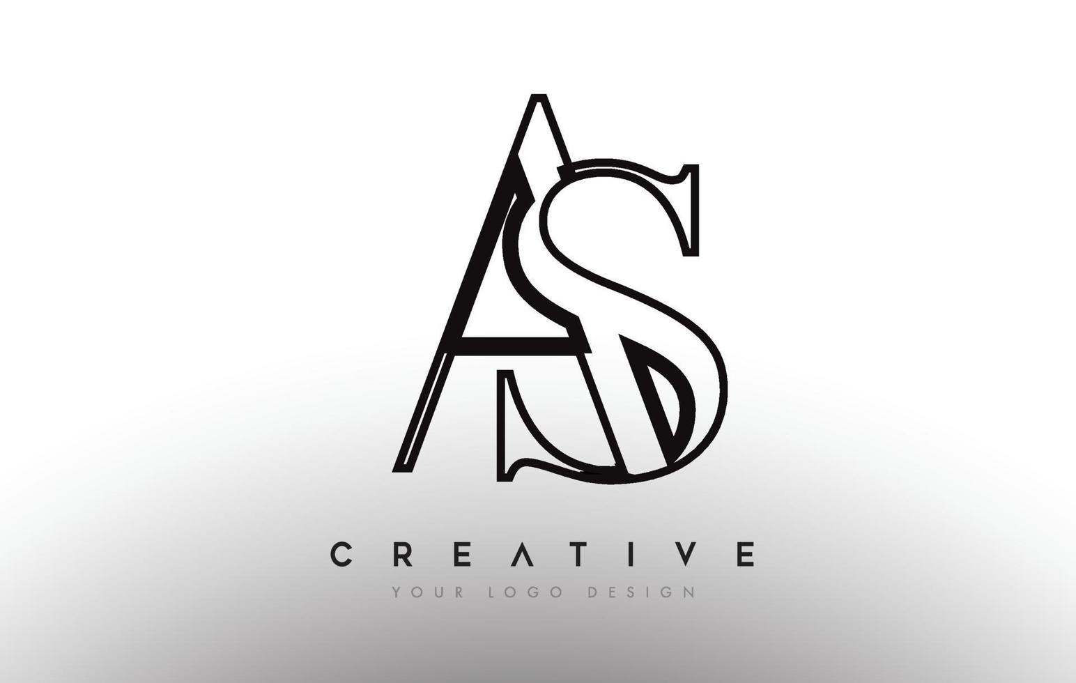 als een briefontwerp logo logo icoon concept met serif-lettertype en klassieke elegante stijl look vector