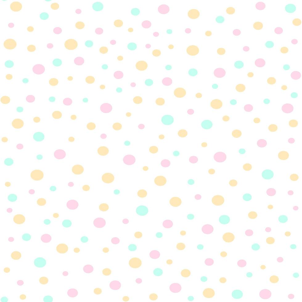 pastel polka dot naadloos patroon vector