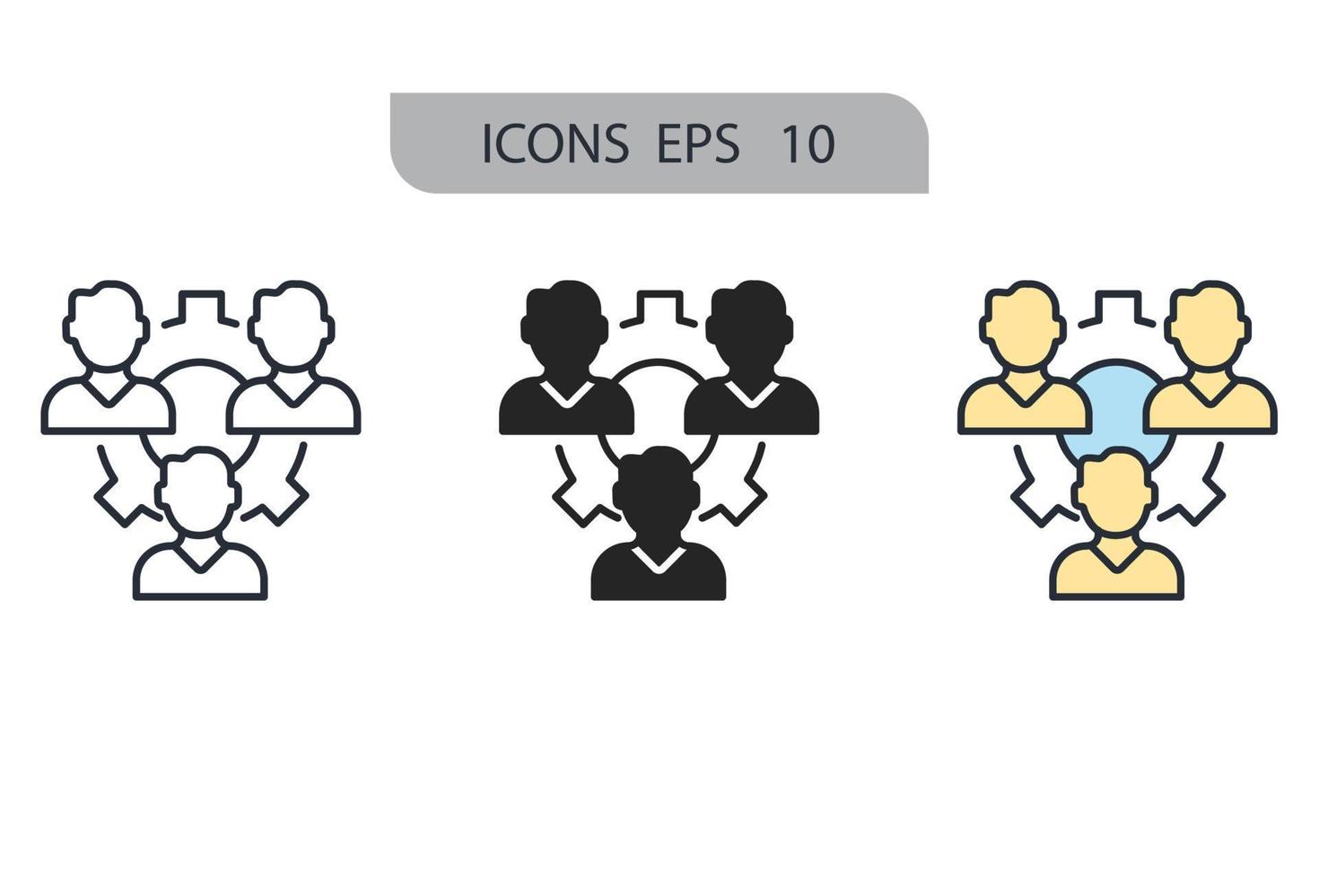 kaarten en pinnen pictogrammen symbool vectorelementen voor infographic web vector