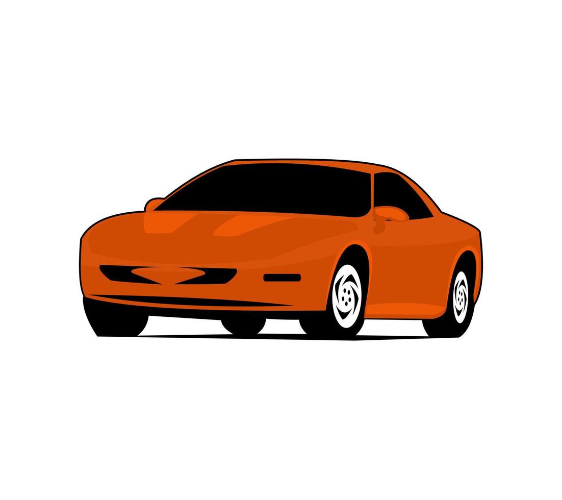 muscle car-logo - vectorillustratie, embleemontwerp op witte achtergrond vector