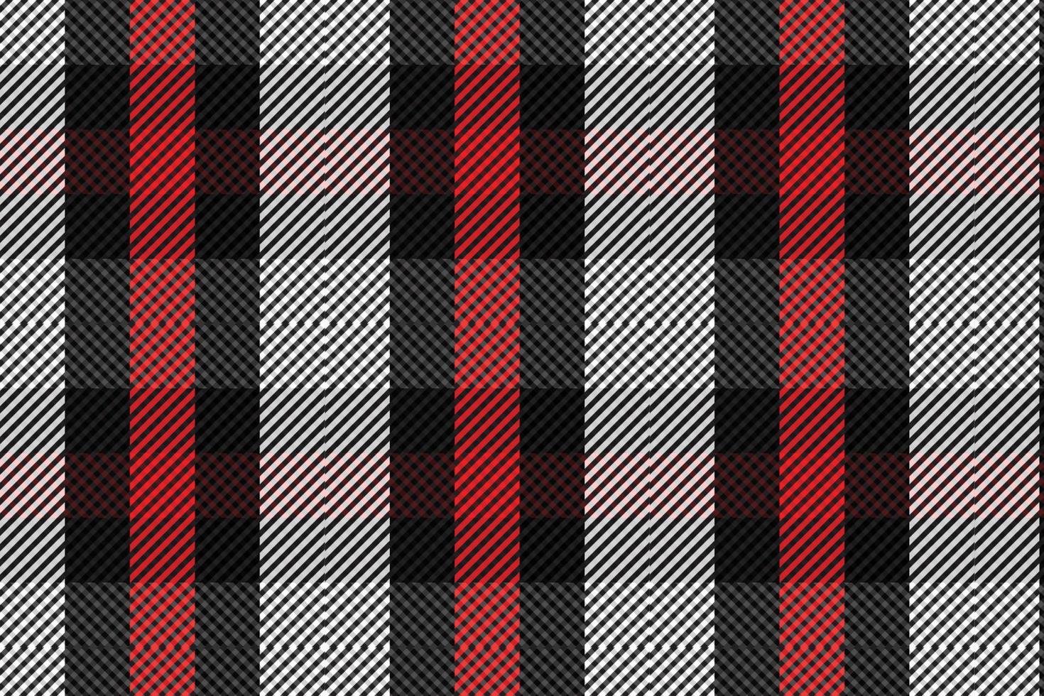 geruite patroon naadloze vector. donkere getextureerde tartan geruite achtergrond vector