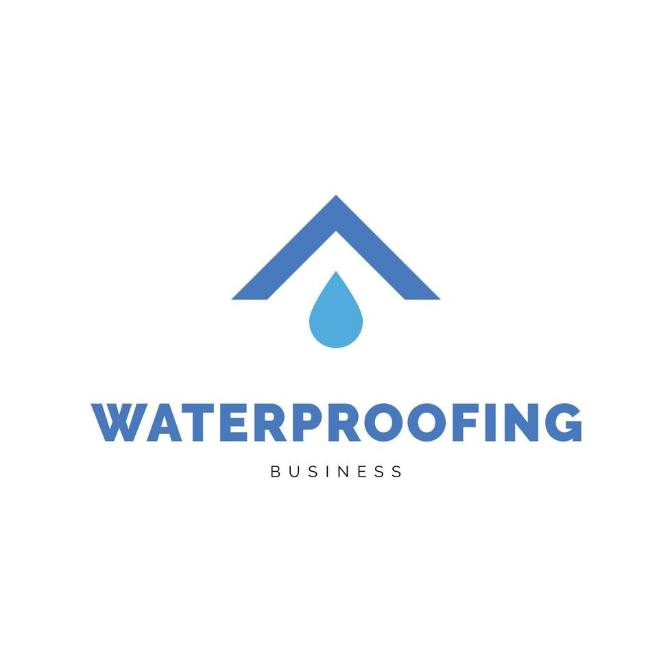 kelder waterdicht maken pictogram logo ontwerp inspiratie vector