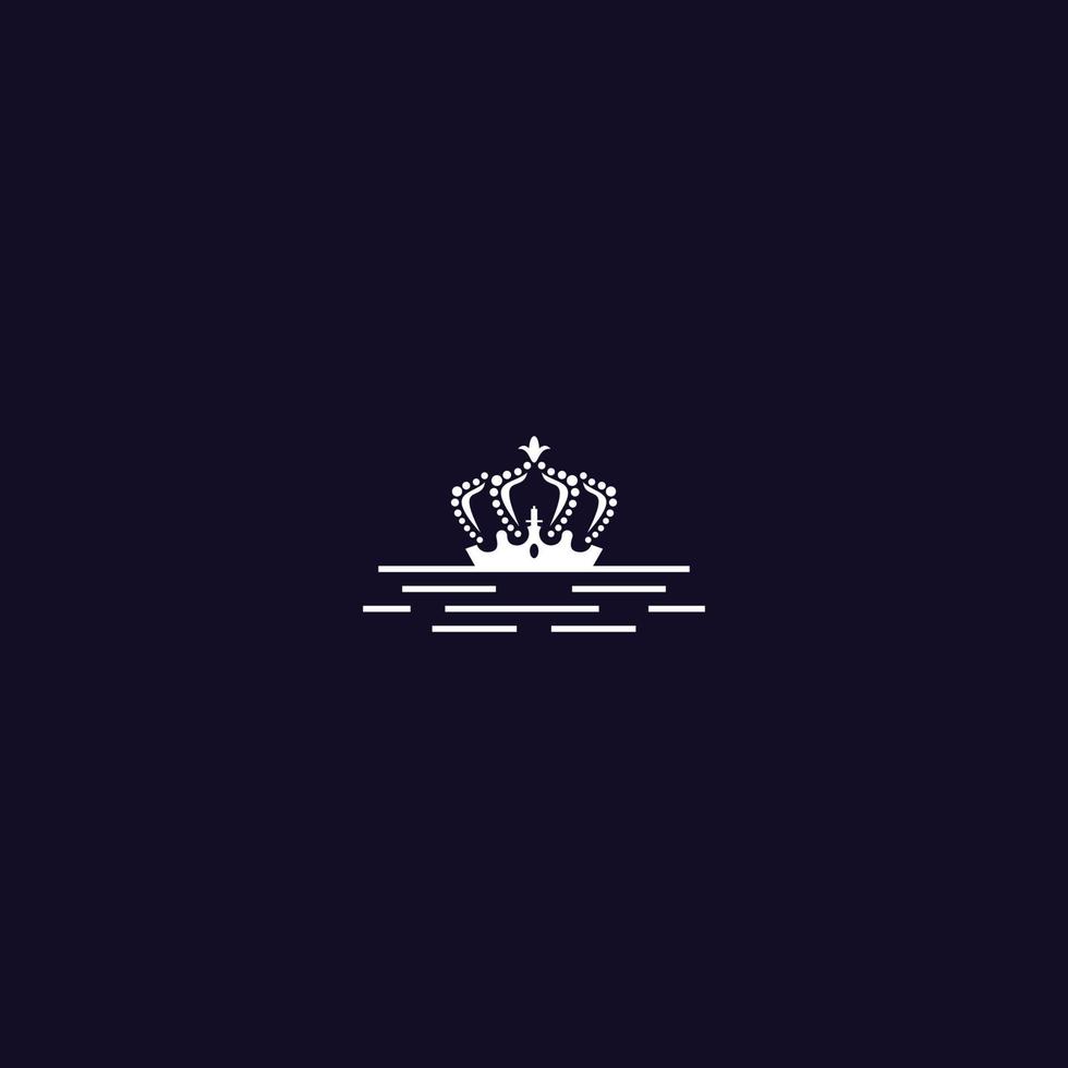 zee koning abstract vector ontwerp