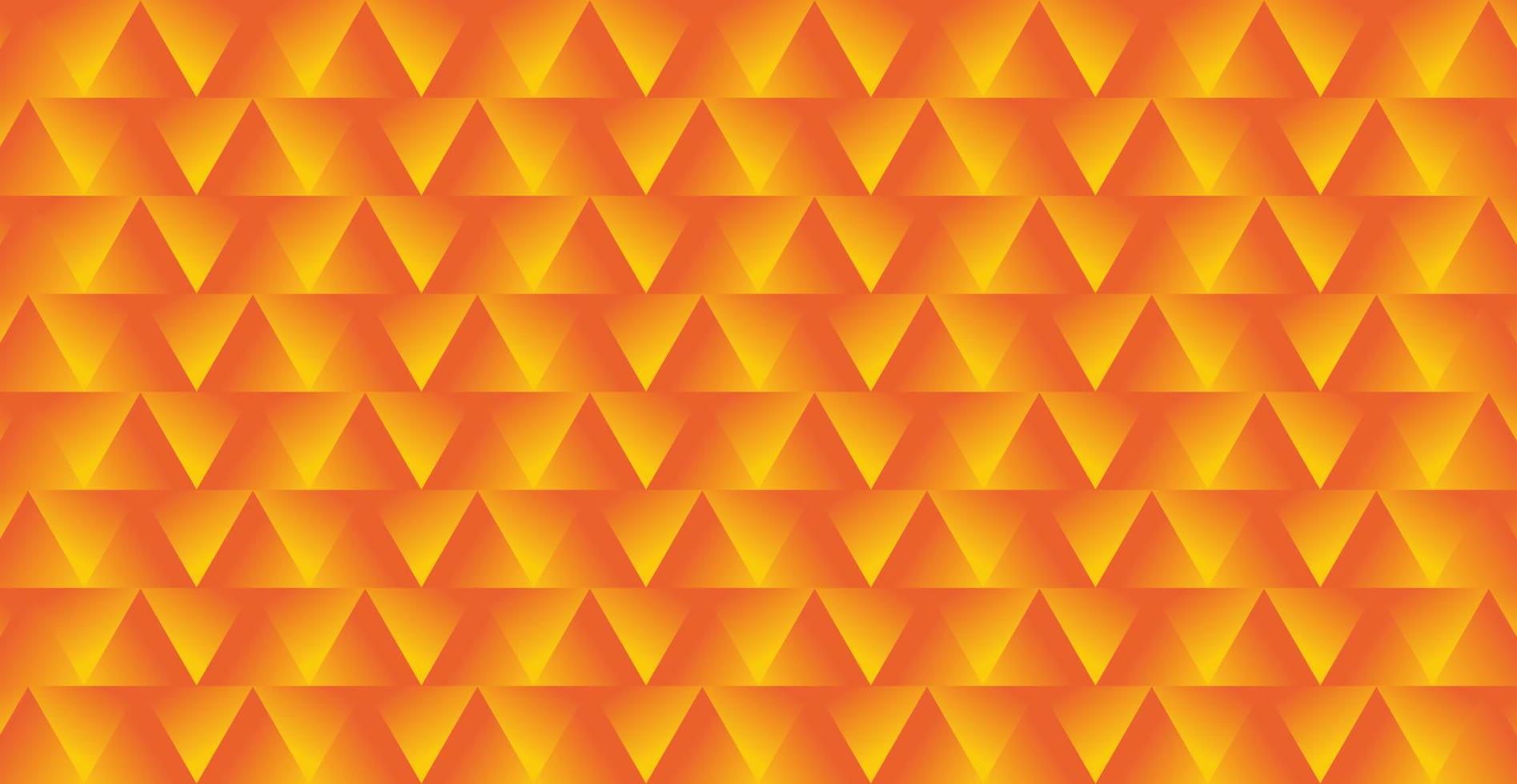 oranje kleurverloop geometrische achtergrond vector
