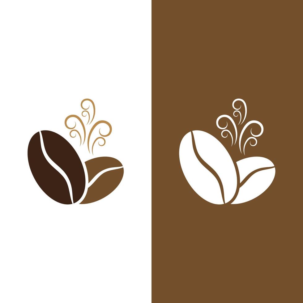 koffieboon pictogram vector