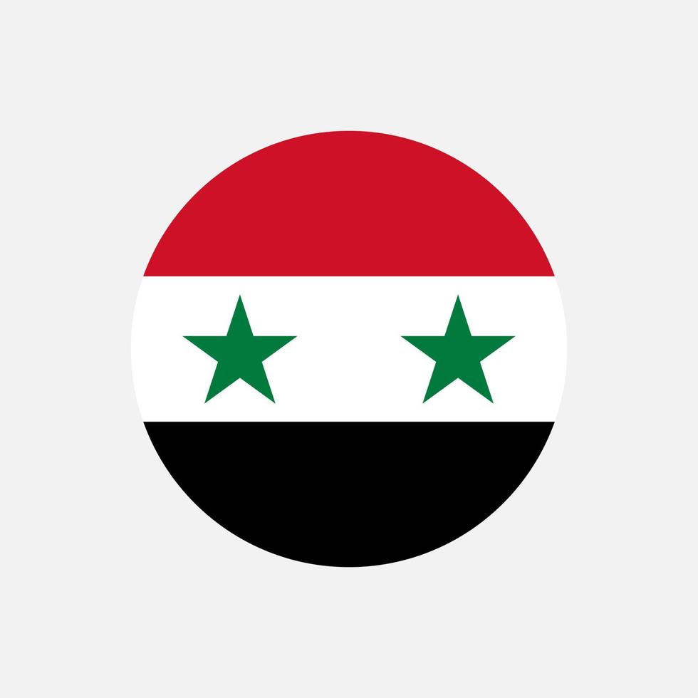 land Syrië. syrische vlag. vectorillustratie. vector