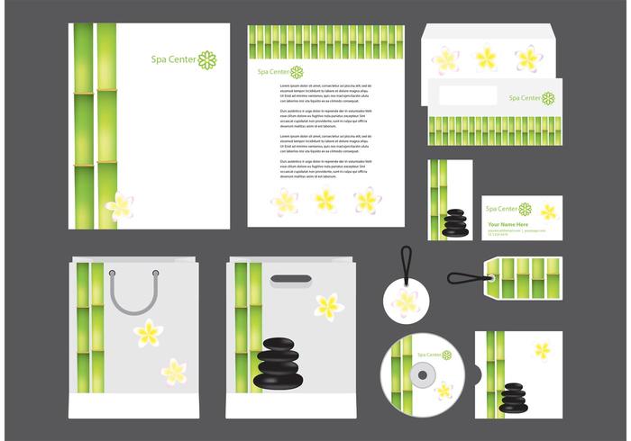 Spa Profiel Template Vector