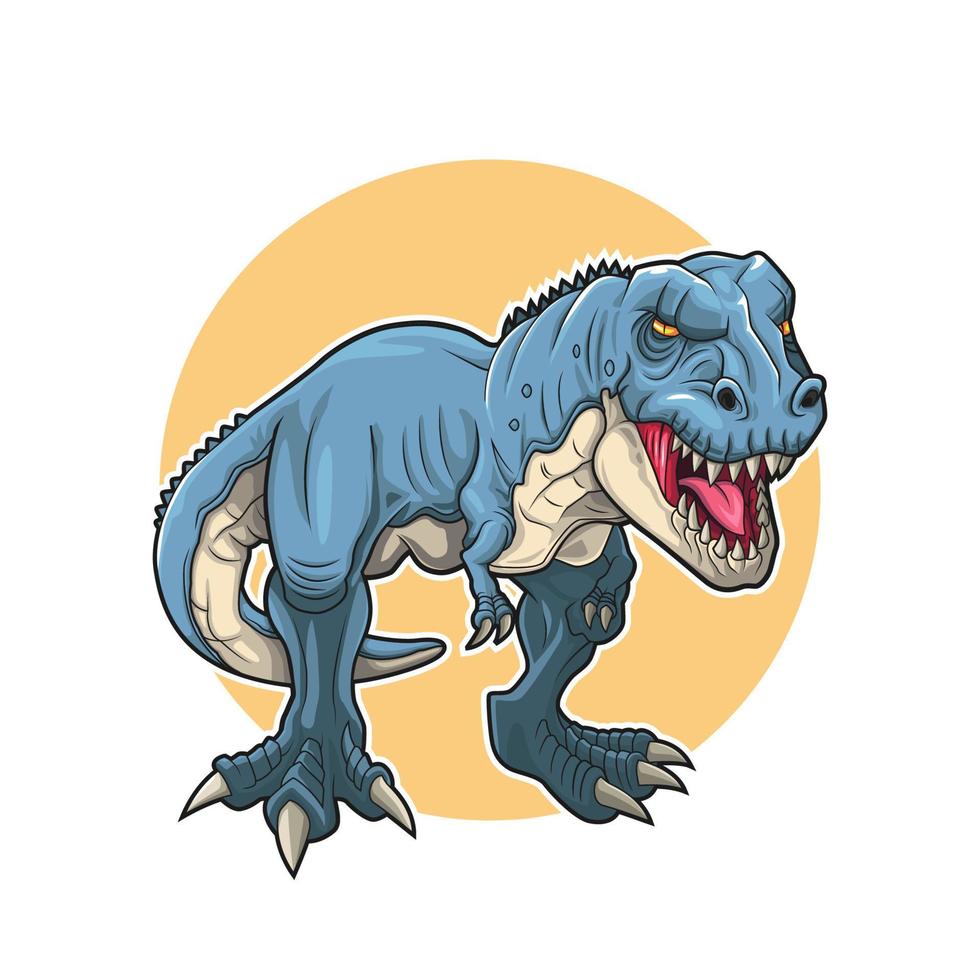 tyrannosauriërs vector illustratie ontwerp goed voor t-shirt