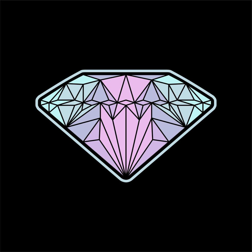 diamant edelsteen kristal logo vector voor sieraden logo ontwerp inspiratie
