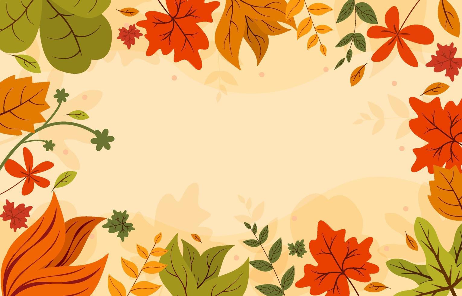 herfst bloemen achtergrond vector