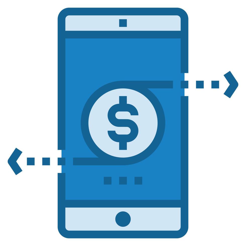 e banking pictogram zakelijke vectorillustratie vector