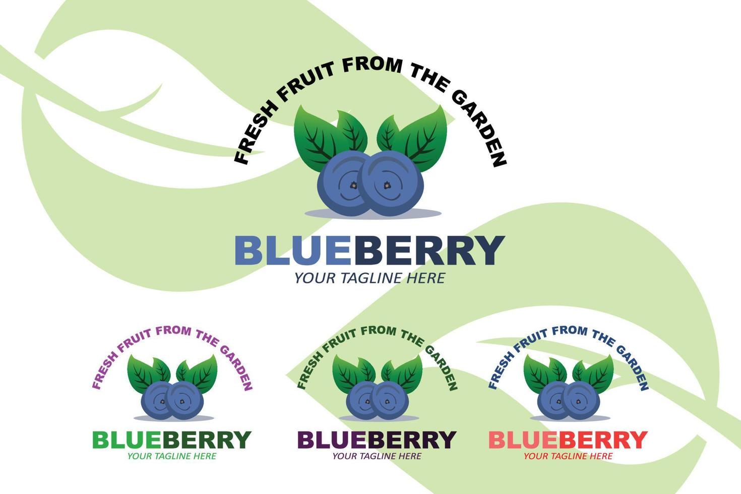 vectorillustratie van bosbessenfruit logo vers fruit blauw paars, verkrijgbaar in de markt kan zijn voor vruchtensap of voor de gezondheid van het lichaam, zeefdrukontwerp, sticker, banner, fruitbedrijf vector