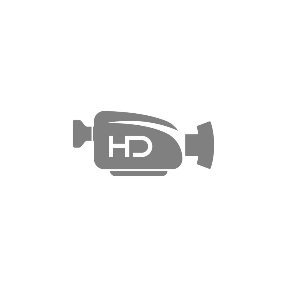 videocamera, film camera pictogram illustratie vector