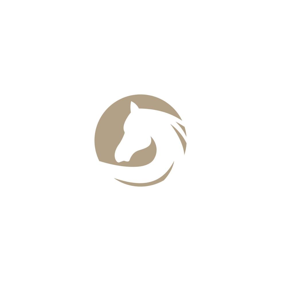 paard pictogram logo afbeelding vector