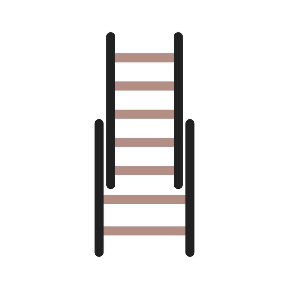 ladders gevuld lijnpictogram vector
