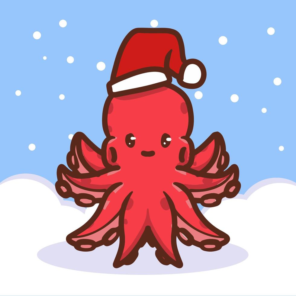 zee dier kerstmis vector