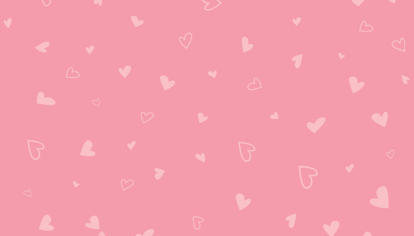 hart achtergrond. abstracte liefde achtergrond. Valentijnsdag achtergrondontwerp met harten prachtig gerangschikt voor de dag van de liefde. liefde hart sjabloon. vector