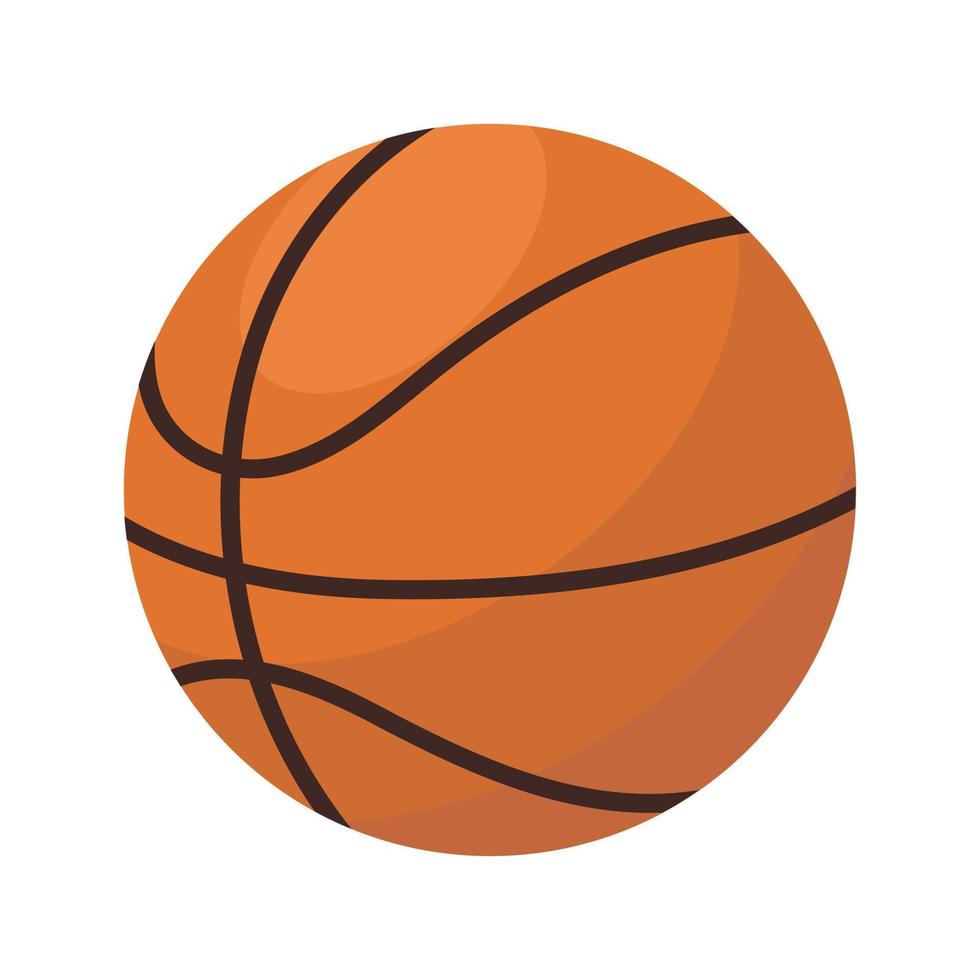 basketbal. vectorillustratie. vector