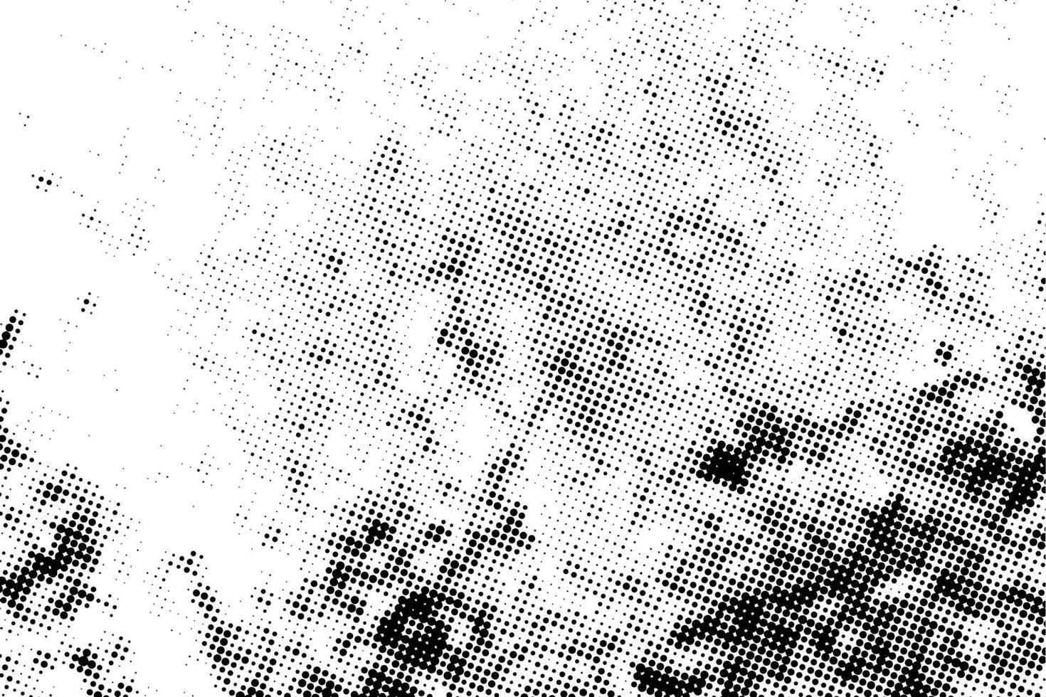 vector grunge halftone zwarte dost textuur achtergrond.