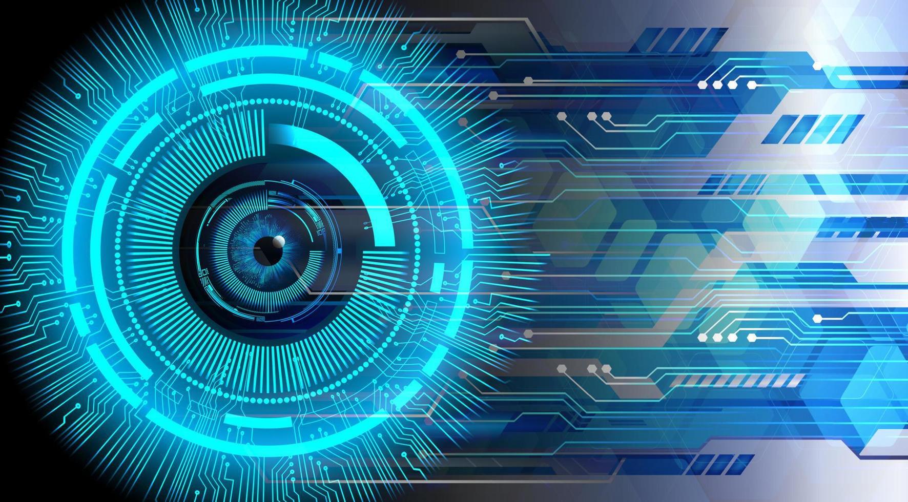 cyber circuit toekomstige technologie concept achtergrond vector