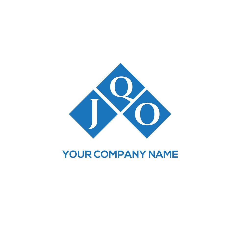 jqo creatieve initialen brief logo concept. jqo brief design.jqo brief logo ontwerp op witte achtergrond. jqo creatieve initialen brief logo concept. jqo brief ontwerp. vector