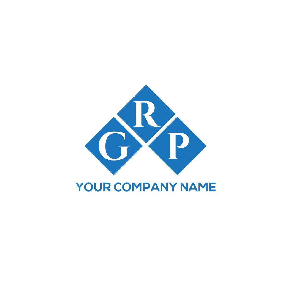 grp brief logo ontwerp op witte achtergrond. grp creatieve initialen brief logo concept. grp brief ontwerp. vector