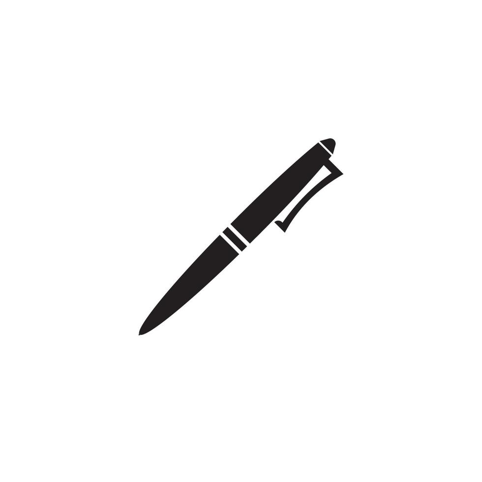 pen pictogram vector logo sjabloon ontwerp illustratie