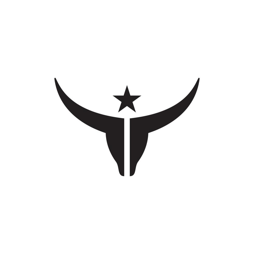 taurus logo ontwerp vector