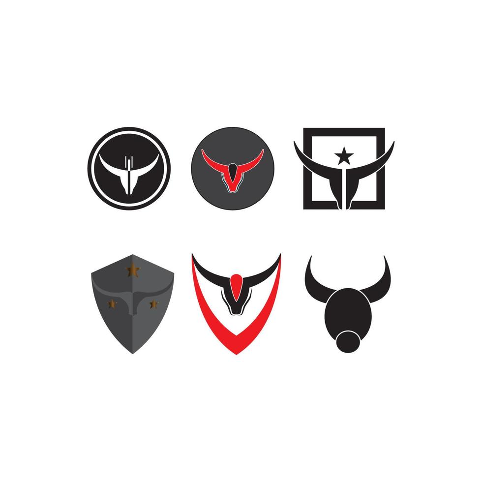taurus logo ontwerp vector