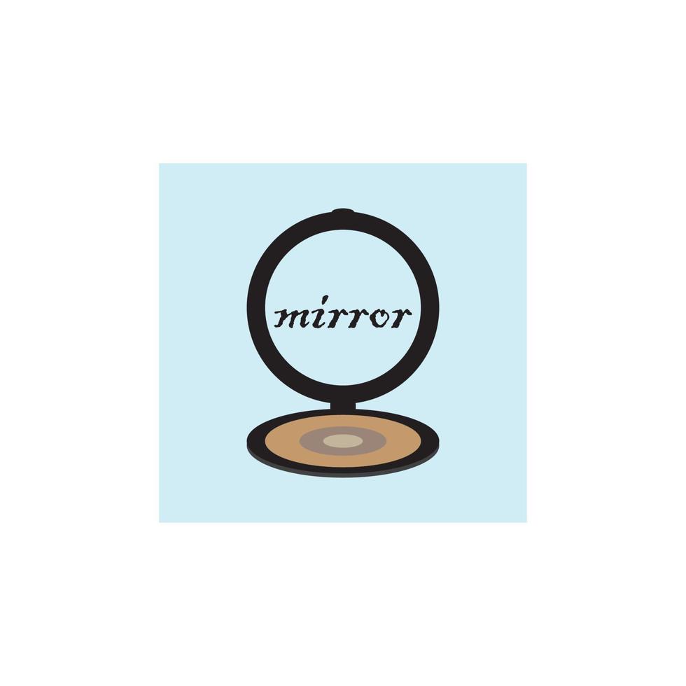 spiegel logo ontwerp vector