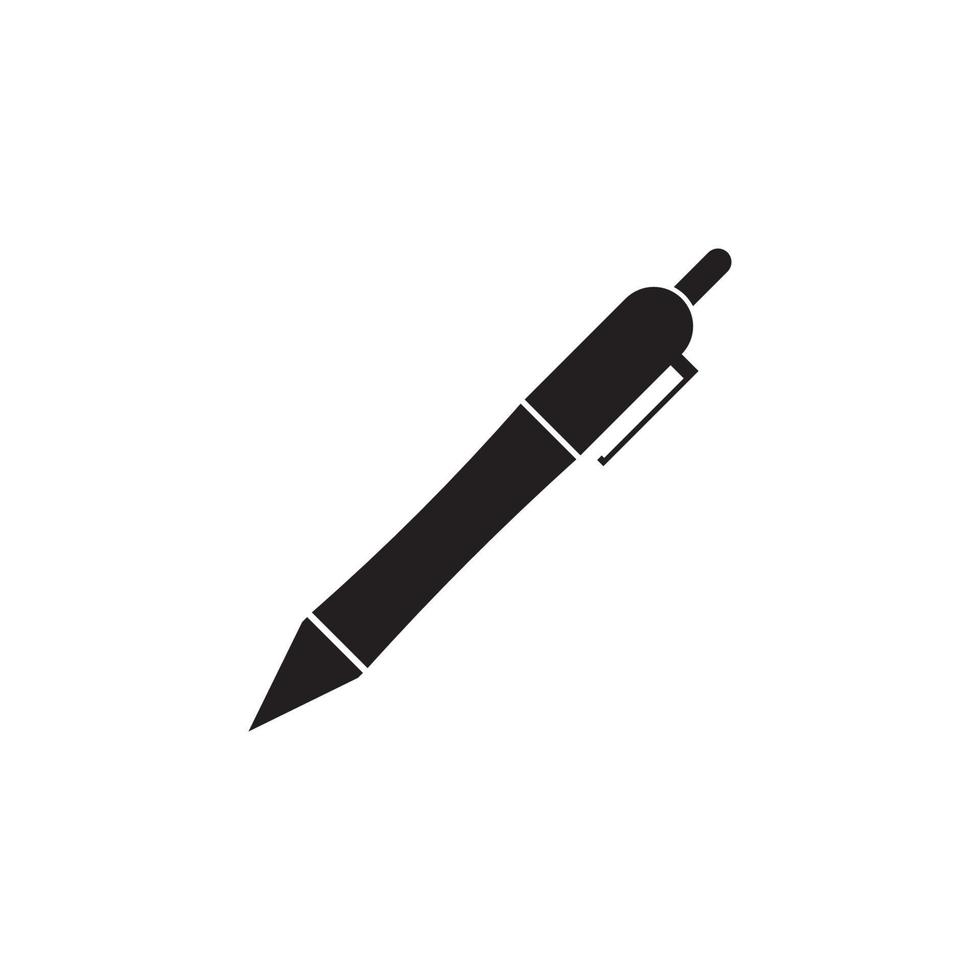 pen pictogram vector logo sjabloon ontwerp illustratie