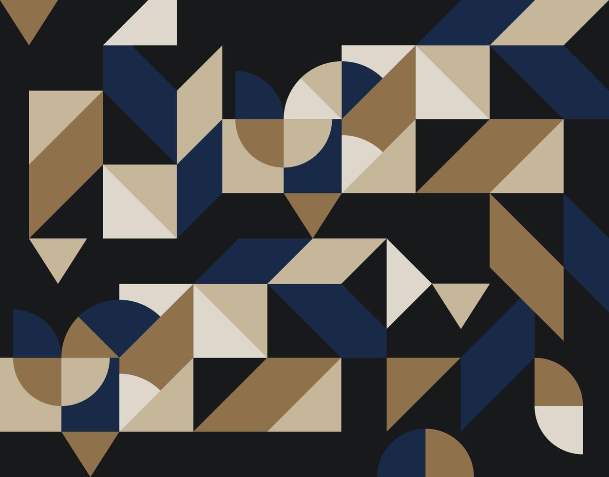 abstracte geometrische achtergrond met willekeurige vormen decoratie. geschikt voor sjabloon, banner, covers, behang en wanddecoratie, webdesign, kaarten, poster, enz. vector