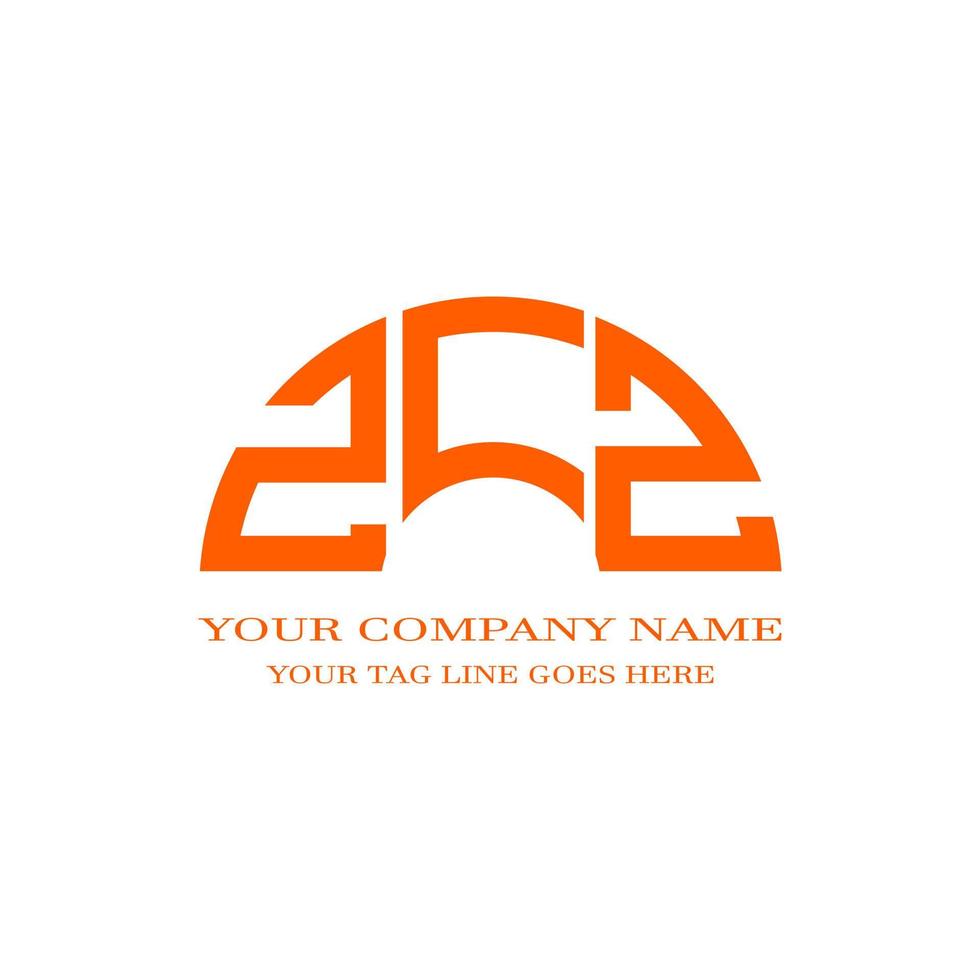 zcz letter logo creatief ontwerp met vectorafbeelding vector