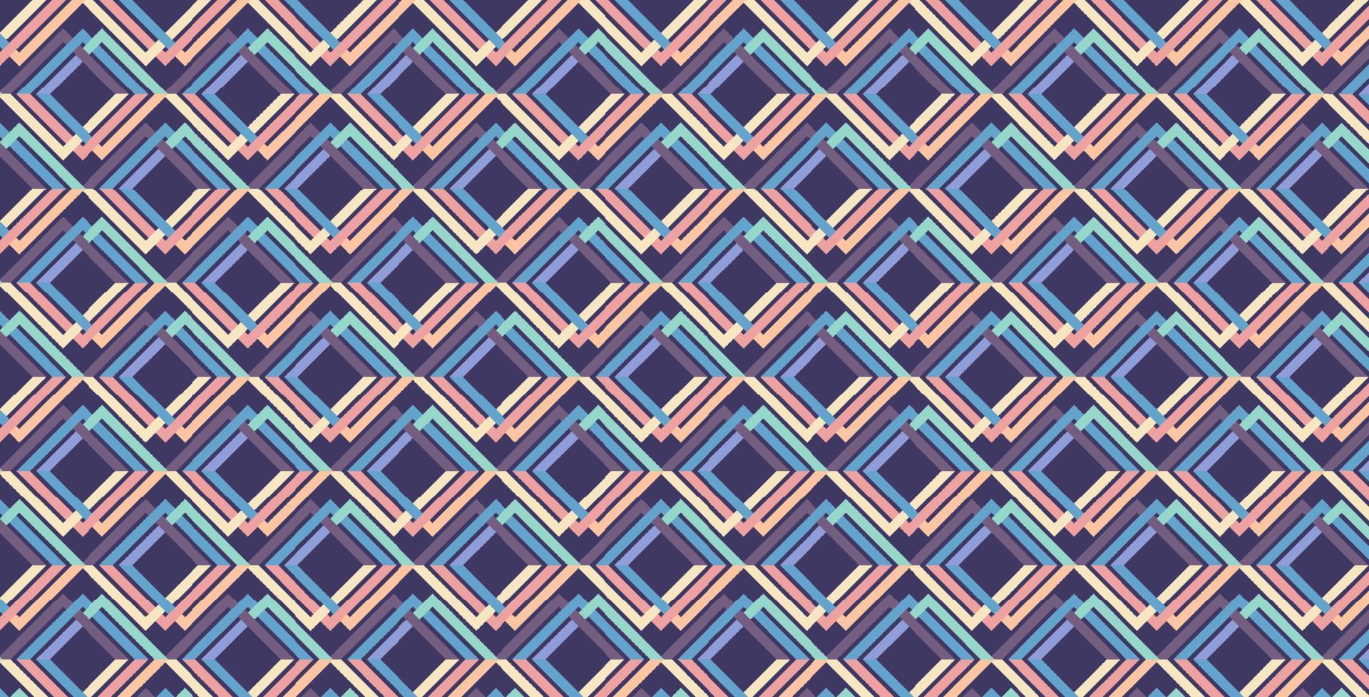 abstracte patronen geometrisch ontwerp in pastelkleuren vector