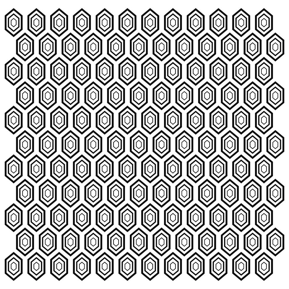 naadloos zeshoekig patroon vector