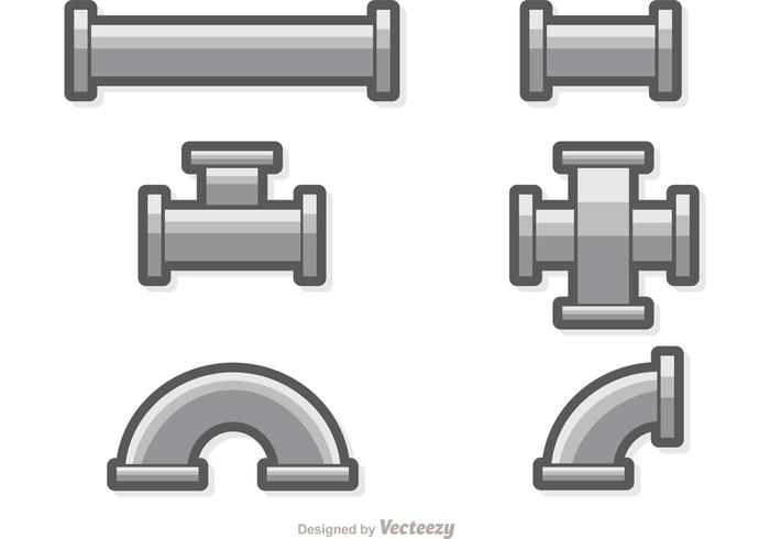 Riool Pijp Set Vector