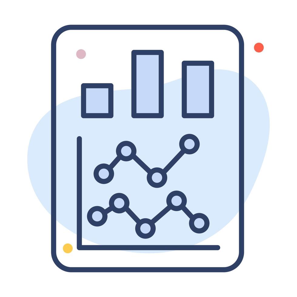 verslag Financiën gerelateerde vector lijn icoon. bewerkbare lijn pixel perfect.