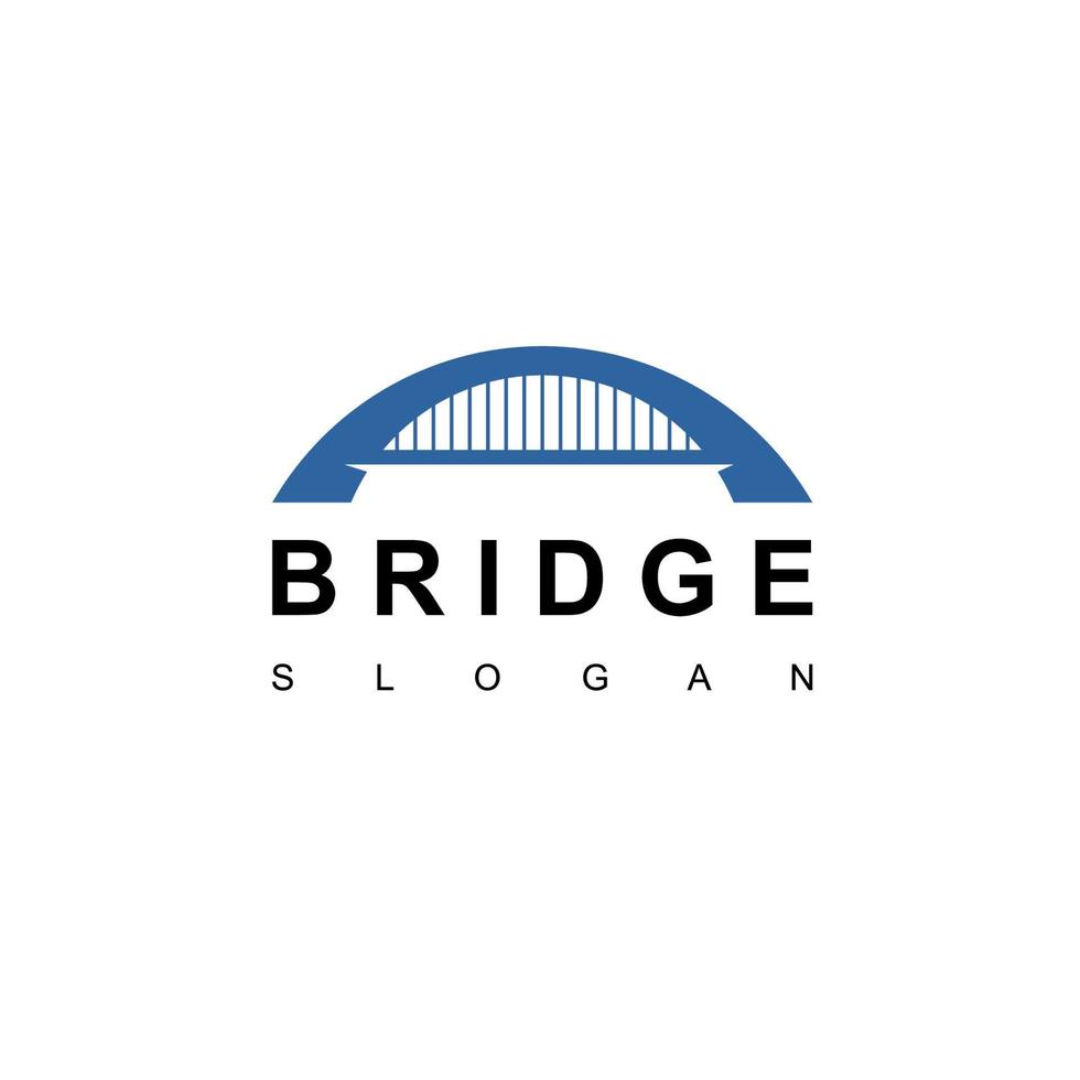 bridge logo ontwerp inspiratie vector