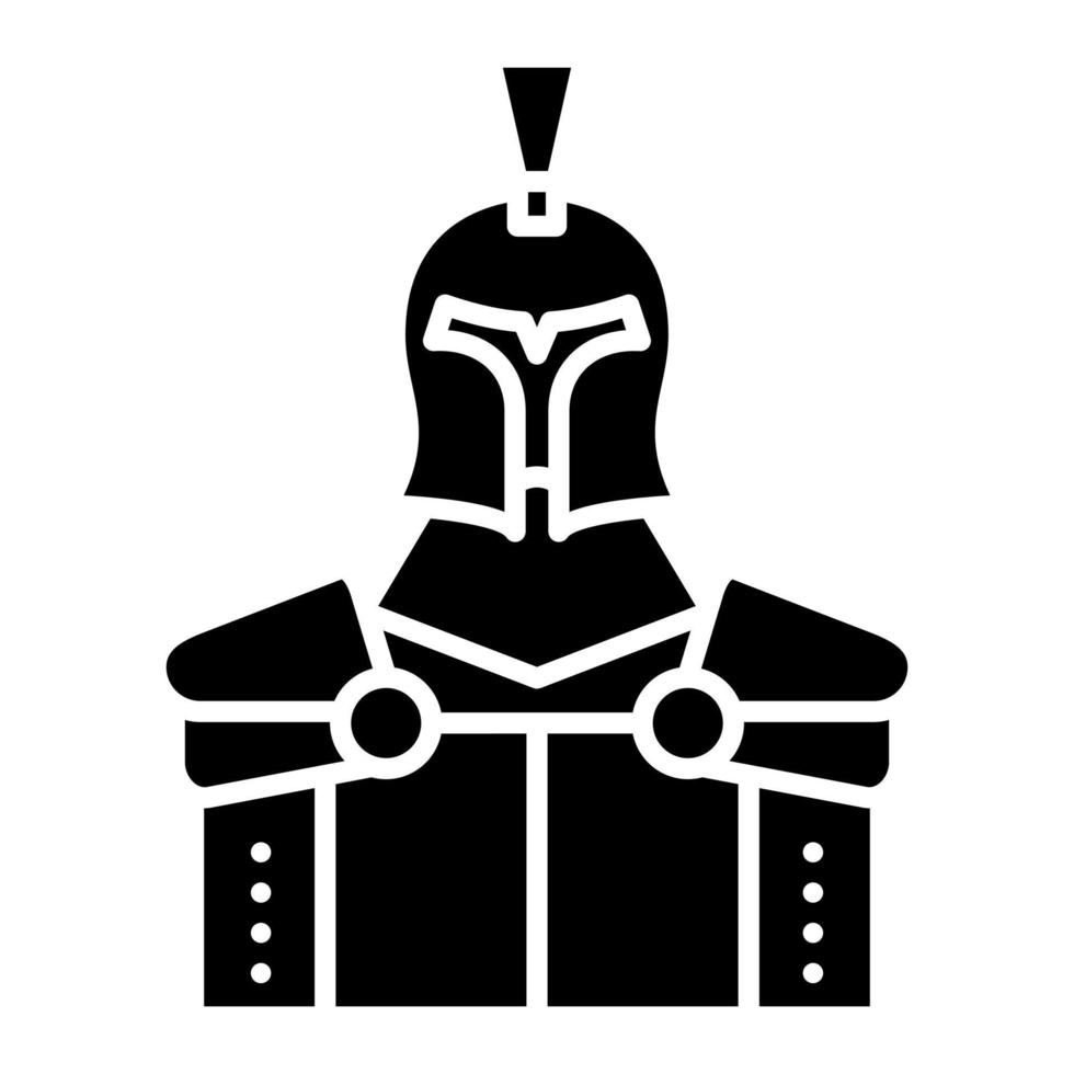 ridder glyph icoon vector